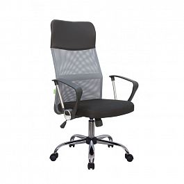 Кресло "Riva Chair" 8074 серый - Фото предпросмотра