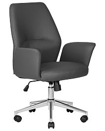 Офисное кресло для руководителей DOBRIN SAMUEL (серый) - Фото предпросмотра