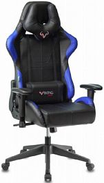 Кресло игровое Бюрократ VIKING 5 AERO черный/синий искусственная кожа "Компьютерные кресла" ТО-002159002508 синий / черный - Фото предпросмотра