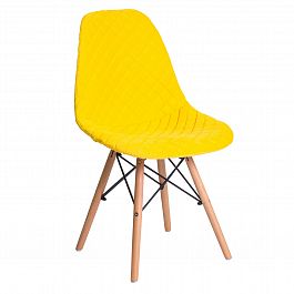 Чехол Е07 на стул Eames, желтый - Фото предпросмотра
