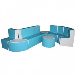 «Василек» Комплект мебели голубо-белый - Фото предпросмотра