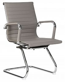 Офисное кресло для посетителей DOBRIN CODY (серый) - Фото предпросмотра