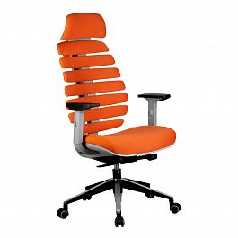 Кресло "Riva Chair" Shark оранжевый - Фото предпросмотра
