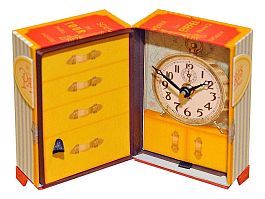 Настольные часы (8x14 см) Paris Trunk BCPT5S - Фото предпросмотра