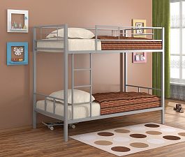 Двухъярусная кровать "Севилья-2" серый - Фото предпросмотра