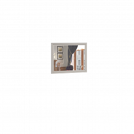Спальня "Ливорно" Зеркало навесное ЛЗ-20 ясень анкор светлый - Фото предпросмотра