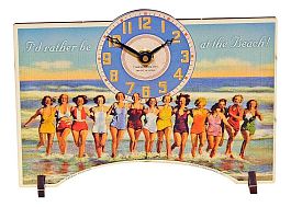 Настольные часы (13x19 см) At The Beach POTATB - Фото предпросмотра