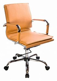 Кресло компьютерное Бюрократ CH-993-low светло-коричневое - Фото предпросмотра