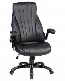 Офисное кресло для руководителей DOBRIN WARREN (чёрный) - Фото предпросмотра
