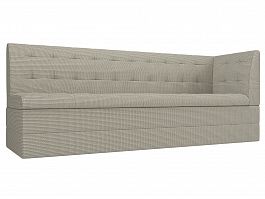 Кухонный диван Бриз с углом (полностью рогожка Корфу 02) - Фото предпросмотра