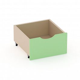 Ящик выкатной ДЯ-1М зеленый - Фото предпросмотра