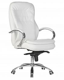 Офисное кресло для руководителей DOBRIN LYNDON (белый) - Фото предпросмотра