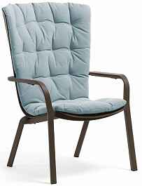 Лаунж-кресло пластиковое с подушкой Nardi Folio - Фото предпросмотра