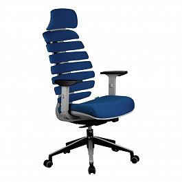 Кресло "Riva Chair" Shark синий - Фото предпросмотра