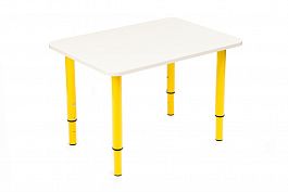 Детский стол Кузя (ваниль+желтый) - Фото предпросмотра