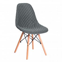 Чехол Е07 на стул Eames, серый - Фото предпросмотра