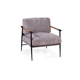 Кресло Laura, серый - Фото предпросмотра