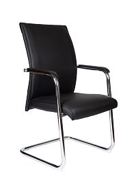 Кресло офисное / Myra CF black / черная экокожа - Фото предпросмотра