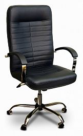 Кресло компьютерное Орман КВ-08, черное - Фото предпросмотра