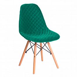 Чехол Е07 на стул Eames, зеленый - Фото предпросмотра