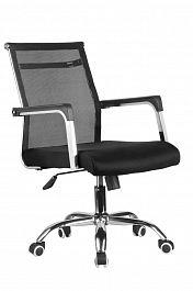 Кресло "Riva Chair" 706 E черный - Фото предпросмотра