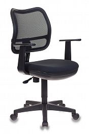Кресло оператора CH-797 AXSN ткань 26-28  черный, спинка - черная ткань-сетка "Компьютерные кресла" ТО-002159001095 черный - Фото предпросмотра