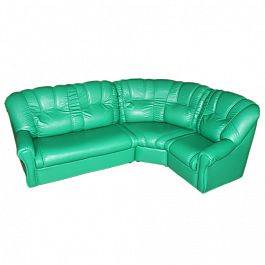 Комплект мягкой угловой мебели «Медвежонок» Зеленый - Фото предпросмотра