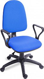 Кресло для оператора Престиж new gtpp (САМБА)  B-10 синяя ткань "Компьютерные кресла" ТК-002985000011 голубой - Фото предпросмотра