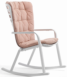 Кресло-качалка пластиковое с подушкой Nardi Folio - Фото предпросмотра
