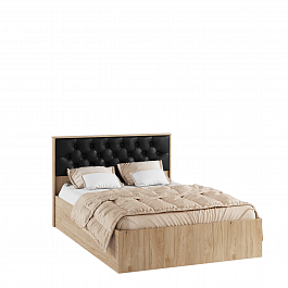 Спальня Модена корпус кровати МКР-1 (1,4м) гикори рокфорд - Фото предпросмотра