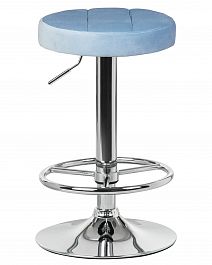 Табурет барный DOBRIN BRUNO (пудрово-голубой велюр (MJ9-74)) - Фото предпросмотра