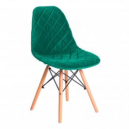 Чехол Е06 на стул Eames, зеленый - Фото предпросмотра