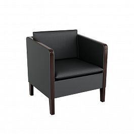 Кресло Brazilia 69x71x73 чёрный - Фото предпросмотра