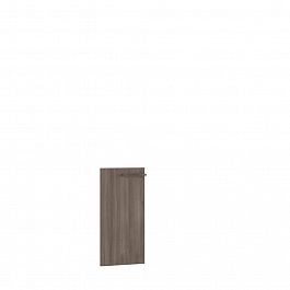 Дверь низкая с фурнитурой New Line 39,5x1,8x76,6 дуб шамони темный - Фото предпросмотра