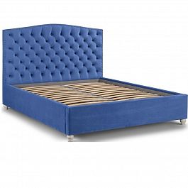Кровать "Пальмира" 160 БНП blue - Фото предпросмотра
