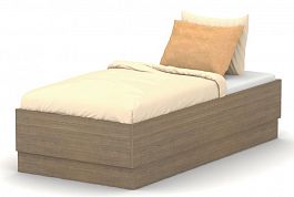 Основание кровати "Кровати для гостиниц" ПТ-ДН-КВ92Х204/БМ-В1/18-299 дуб шамони - Фото предпросмотра
