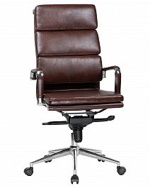 Офисное кресло для руководителей DOBRIN ARNOLD (коричневый) - Фото предпросмотра