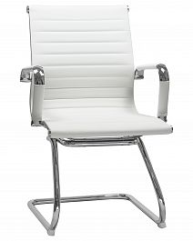Офисное кресло для посетителей DOBRIN CODY (белый) - Фото предпросмотра