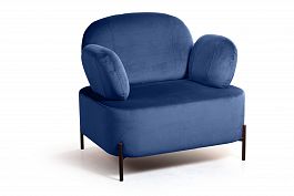 Кресло Dandy, бархат синий 29 - Фото предпросмотра