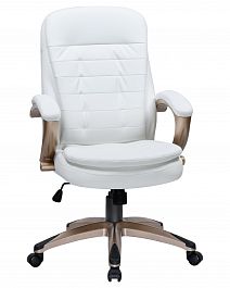 Офисное кресло для руководителей DOBRIN DONALD (белый) - Фото предпросмотра