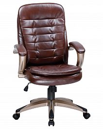 Офисное кресло для руководителей DOBRIN DONALD (коричневый) - Фото предпросмотра
