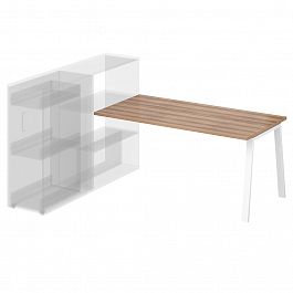 Стол приставной на металлокаркасе "Приставные столы" ПК-ТНП-СТП154Х80/МКА-В2-776 слива - Фото предпросмотра