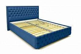 Кровать «Флоренция» 180 синяя - Фото предпросмотра