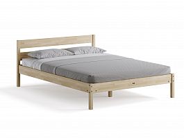 Кровать деревянная Мечта 1400*2000, береза, цвет натуральный - Фото предпросмотра